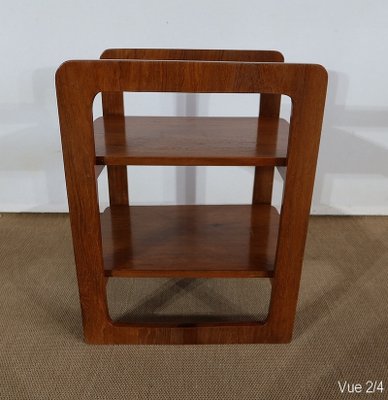 Solid Teak Serving Shelf, 1970s-RVK-1250103