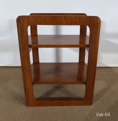 Solid Teak Serving Shelf, 1970s-RVK-1250103