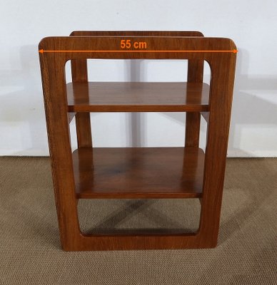 Solid Teak Serving Shelf, 1970s-RVK-1250103