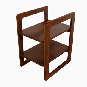 Solid Teak Serving Shelf, 1970s-RVK-1250103