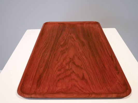 Solid Teak Tray from Karl Holmberg AB Sweden, 1950s-OGU-683394