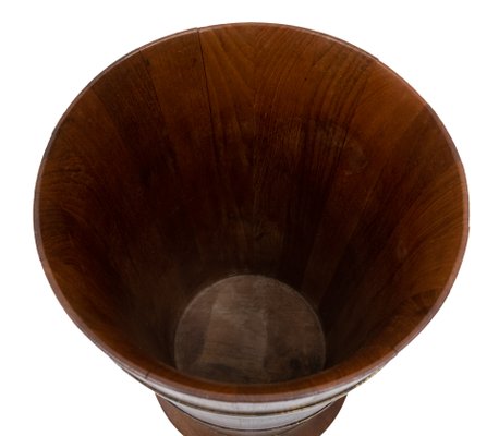 Solid Teak Umbrella Stand from Luxus of Sweden, 1968-GCG-800166