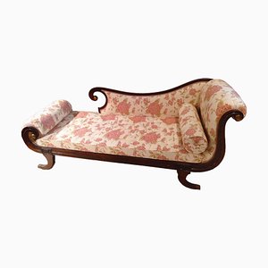 Solid Walnut & Bronze Daybed, Late 1700s-ZFY-1275700