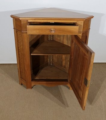 Solid Walnut Corner Cabinet-RVK-1195653