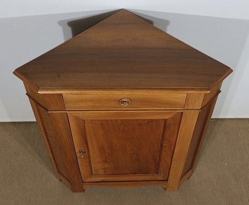 Solid Walnut Corner Cabinet-RVK-1195653