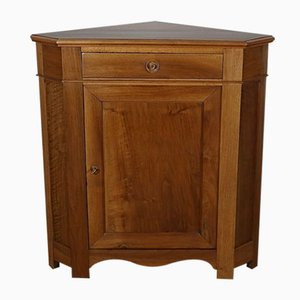 Solid Walnut Corner Cabinet-RVK-1195653