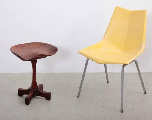 Solid Walnut Stool by Fred Camp, 1980s-SFD-631807