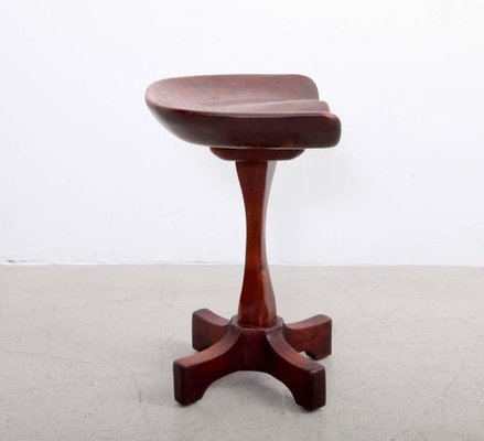 Solid Walnut Stool by Fred Camp, 1980s-SFD-631807