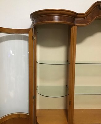 Solid Wood Chippendale Style Display Cabinet from Mobili Signoretto, 1950s-NUO-691074