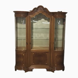 Solid Wood Chippendale Style Display Cabinet from Mobili Signoretto, 1950s-NUO-691074