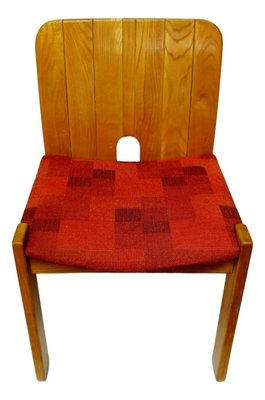 Solid Wood Side Chairs from Gavina, 1970s, Set of 4-FIP-775191