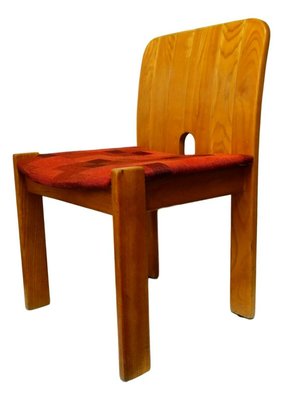 Solid Wood Side Chairs from Gavina, 1970s, Set of 4-FIP-775191