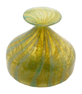 Soliflore Vase with Wide Rimmed Mouth and Bubble Inclusions, Mdina, 1970s-MJY-1148920