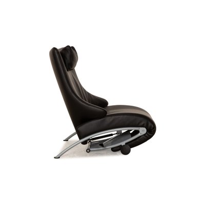 Solo 699 Leather Armchair in Black from WK Wohnen-RQW-1748386