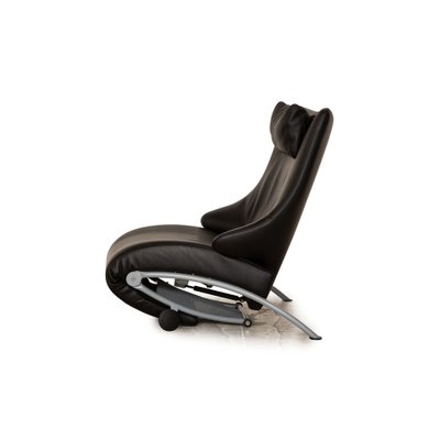 Solo 699 Leather Armchair in Black from WK Wohnen-RQW-1748386