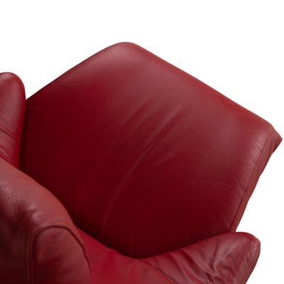 Solo 699 Leather Armchair in Red from WK Wohnen-RQW-2036317