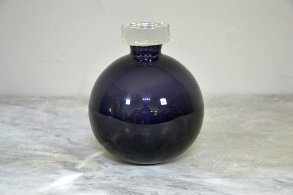 Sommerso Glass Bottle by Luciano Vistosi for Vistosi Vetreria, Italy, 1960s-QZZ-1352657