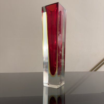 Sommerso Glass Vase, 1970s-ZD-1803116