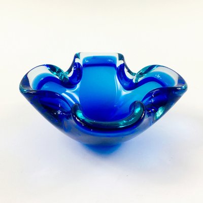 Sommerso Murano Glass Ashtray or Bowl, Italy, 1960s-BMM-1337951