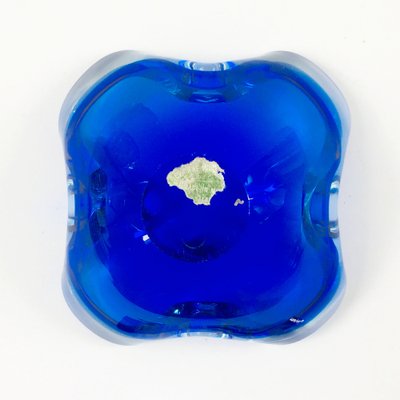 Sommerso Murano Glass Ashtray or Bowl, Italy, 1960s-BMM-1337951