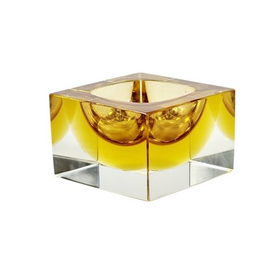 Sommerso Murano Glass Catchall attributed to Flavio Poli for Seguso Vetri Darte, Italy, 1970s-BMM-2035530