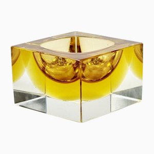 Sommerso Murano Glass Catchall attributed to Flavio Poli for Seguso Vetri Darte, Italy, 1970s-BMM-2035530