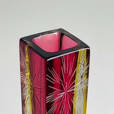 Sommerso Murano Glass Vase by Pagnin & Bon, 1960s-WQC-2035702