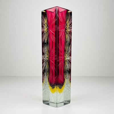 Sommerso Murano Glass Vase by Pagnin & Bon, 1960s-WQC-2035702