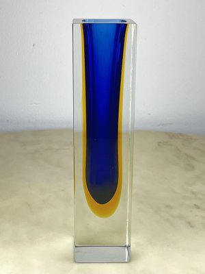 Sommerso Murano Glass Vase, Italy, 1970s-YST-1750112