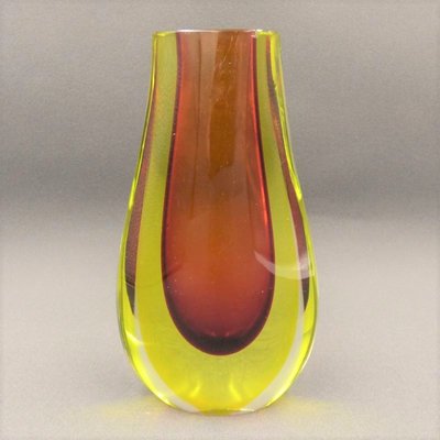 Sommerso Vase from Flavio Poli, 1950s-WK-1035113