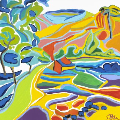 Sophie Petetin, My Garden of Eden, 2022, Acrylic-ZHZ-1753493