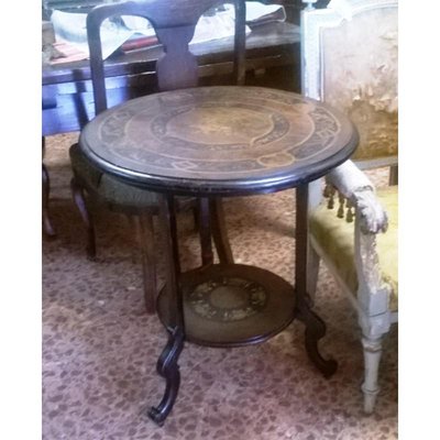 Sorrentino Inlaid Coffee Table, 1800s-RAQ-687599