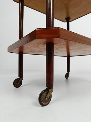 Sorrento Inlay Deco Bar Cart in the style of Salvatore Gargiulo, Italy, 1930s-UIW-2023361