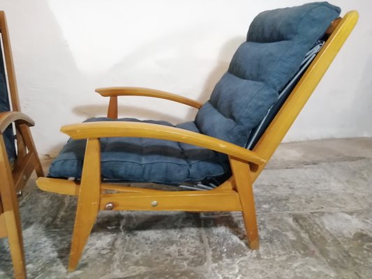 Sorrento Model Armchairs from Cerutti, Italy, 1950s, Set of 2-HNE-1426339