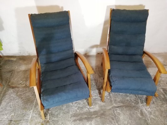 Sorrento Model Armchairs from Cerutti, Italy, 1950s, Set of 2-HNE-1426339