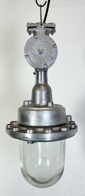 Soviet Industrial Aluminium Factory Pendant Lamp, 1960s-CGF-1815255