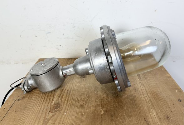 Soviet Industrial Aluminium Factory Pendant Lamp, 1960s-CGF-1815255