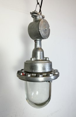 Soviet Industrial Aluminium Factory Pendant Lamp, 1960s-CGF-1815255