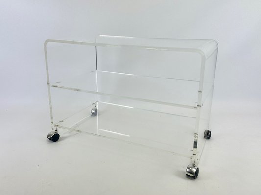 Space Age Acrylic Glass Coffee Table, 1970s-ZCY-2028952