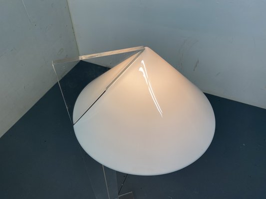 Space Age Acrylic Glass Floor Lamp by Harco Loor, 1980s-DE-1722633