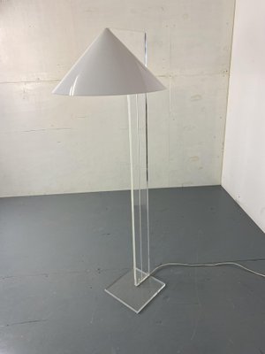 Space Age Acrylic Glass Floor Lamp by Harco Loor, 1980s-DE-1722633