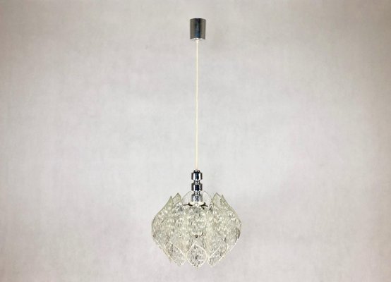 Space Age Acrylic Glass Pendant Lamp, 1960s-ZCY-1376016