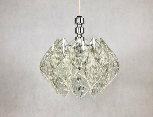 Space Age Acrylic Glass Pendant Lamp, 1960s-ZCY-1376016