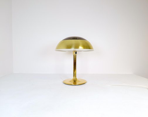 Space Age Brass Table Lamp from Fagerhults, Sweden, 1970s-UYK-1321081