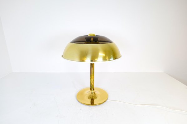 Space Age Brass Table Lamp from Fagerhults, Sweden, 1970s-UYK-1321081