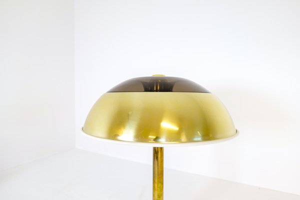 Space Age Brass Table Lamp from Fagerhults, Sweden, 1970s-UYK-1321081