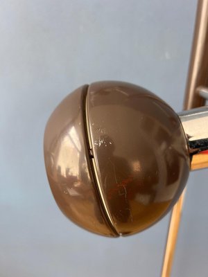 Space Age Brown Wilko Triple Eyeball Floor Lamp-ZBK-2022377