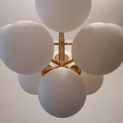 Space Age Ceiling Lamp by Max Bill for Temde, 1960s-GVR-837365