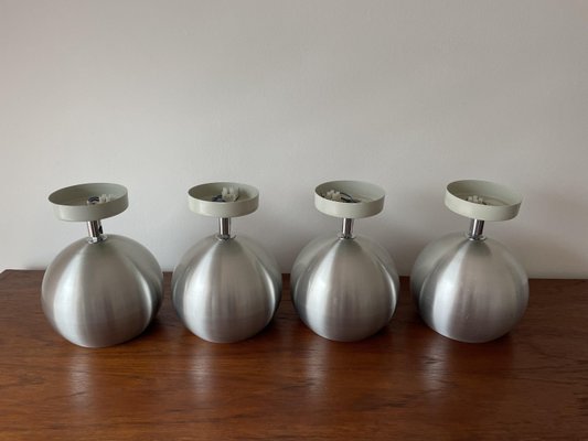 Space Age Ceiling Lamps from Hoffmeister, 1960s, Set of 4-WSA-914635