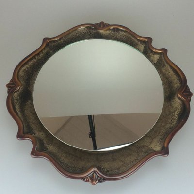 Space Age Ceramic Wall Mirror from Pan, 1970s-EJL-1139011